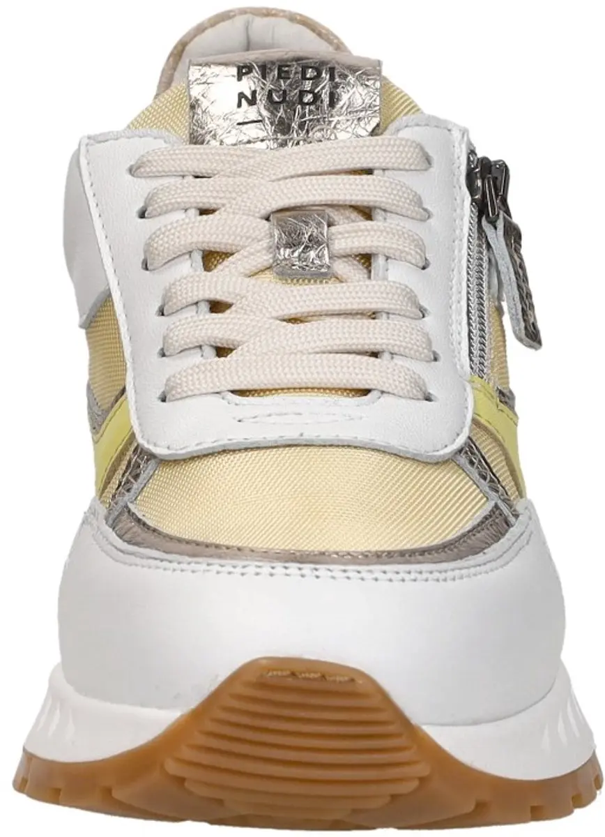 Piedi Nudi Mirren 04.02 Sneakers - Wit/Geel - afbeelding 3 van 6