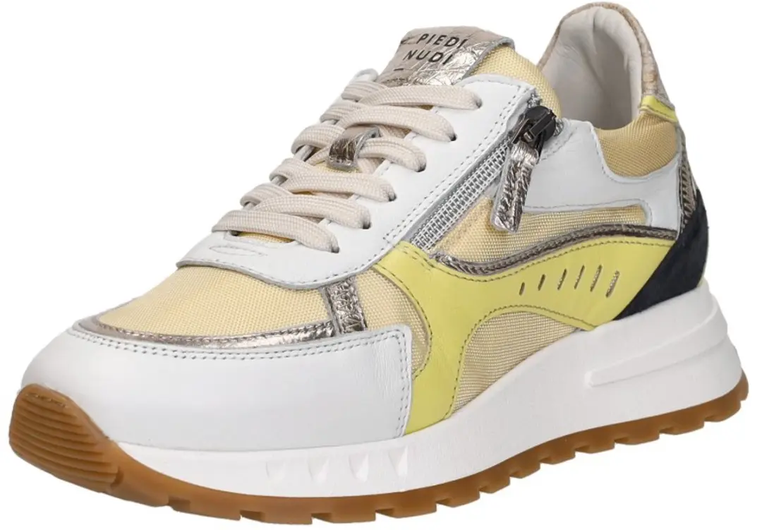 Piedi Nudi Mirren 04.02 Sneakers - Wit/Geel - afbeelding 4 van 6