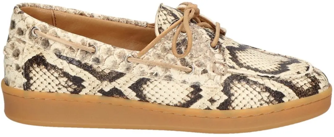 Piedi Nudi Porta 05.07 Instapschoenen - Beige Snake - maat 38 - afbeelding 4 van 5