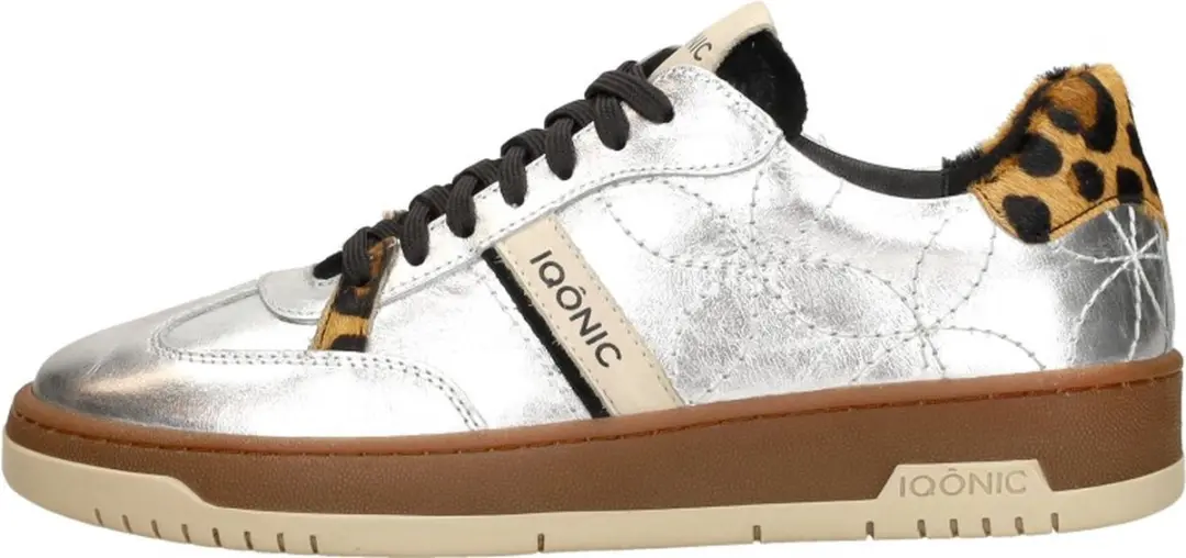 Iqonic Sneakers Laag - Zilver - Maat 40 - afbeelding 2 van 6