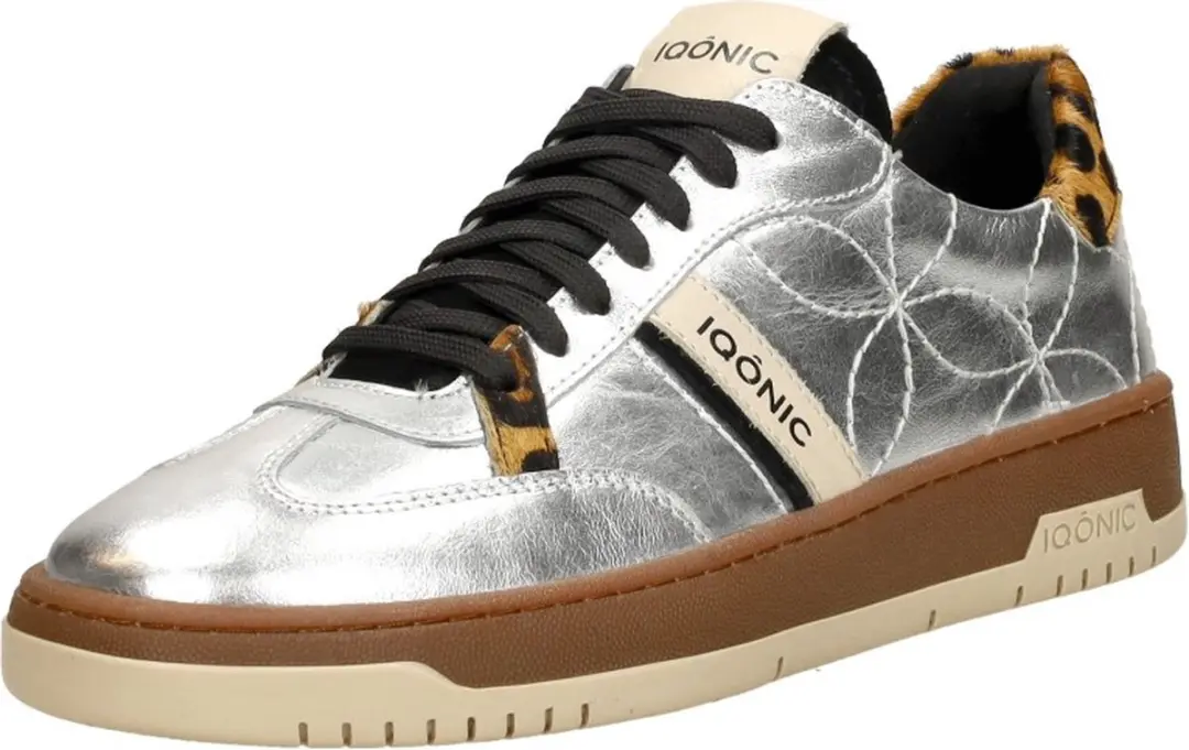 Iqonic Sneakers Laag - Zilver - Maat 40 - afbeelding 4 van 6