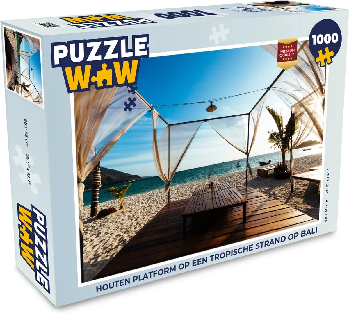 PuzzleWow Legpuzzel 1000 Stuks