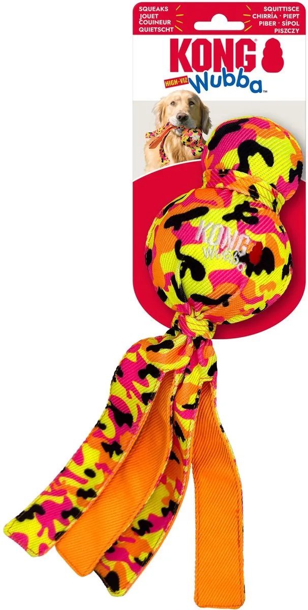 KONG Wubba Ballistic High-Viz - 1 Stuk