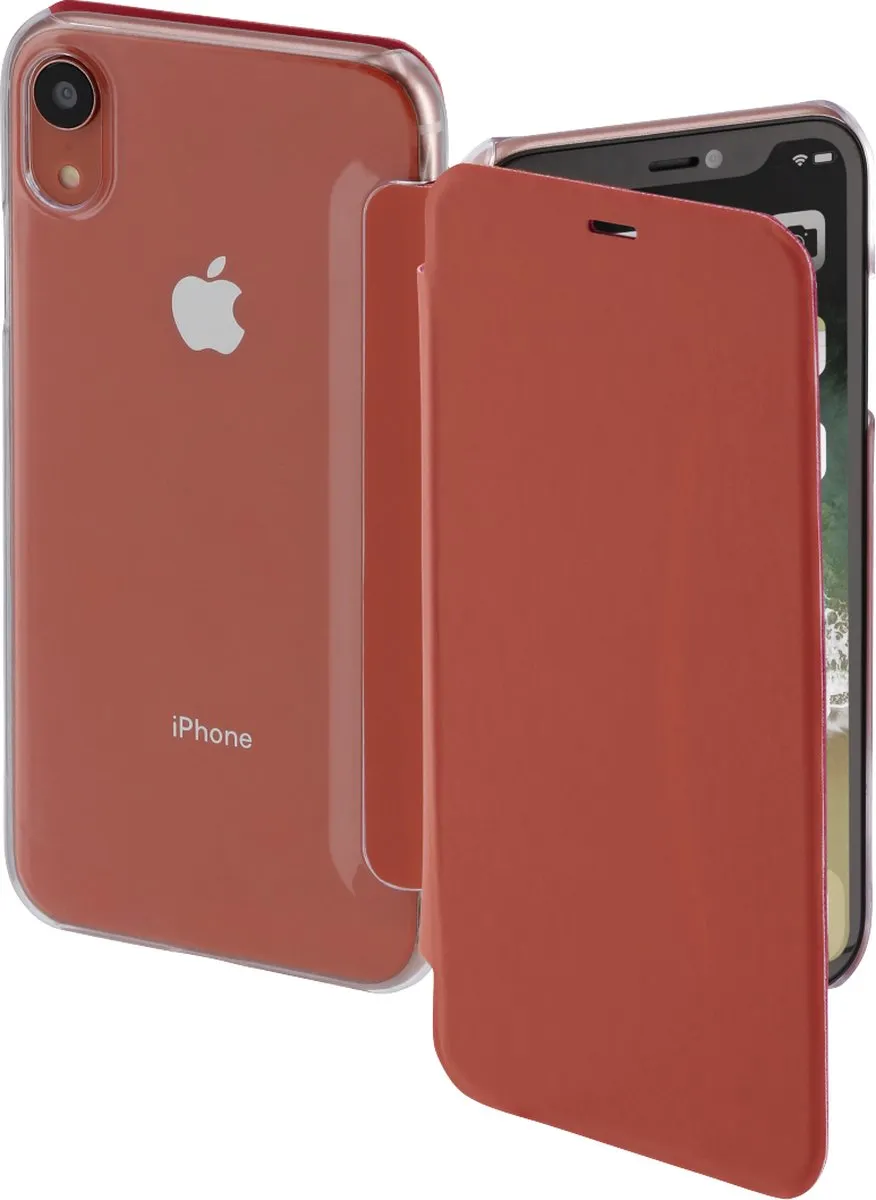 Hama Booklet Case Clear Coral voor iPhone XR