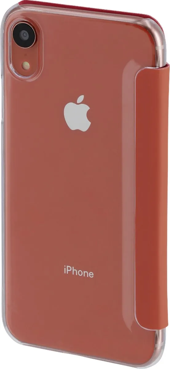 Hama Booklet Case Clear Coral voor iPhone XR - 1 Stuks - afbeelding 2 van 4