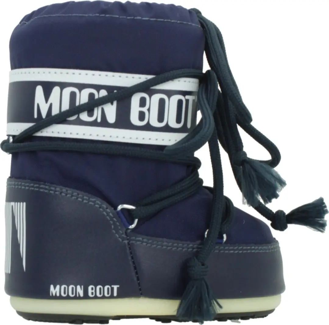 Moon Boot Icon Mini Nylon Laarzen Blauw EU 19-22 Kinderen