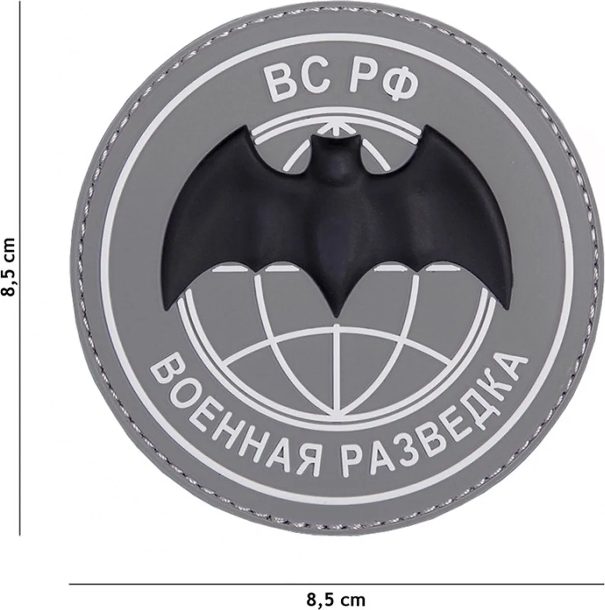 101 Inc Embleem 3D PVC Grijs
