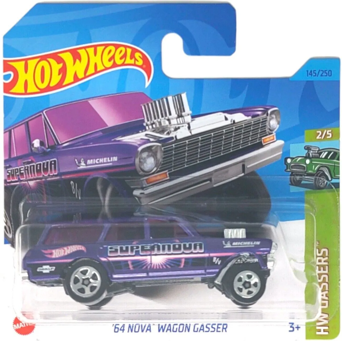 Hot Wheels '64 Nova Wagon Gasser 1:64