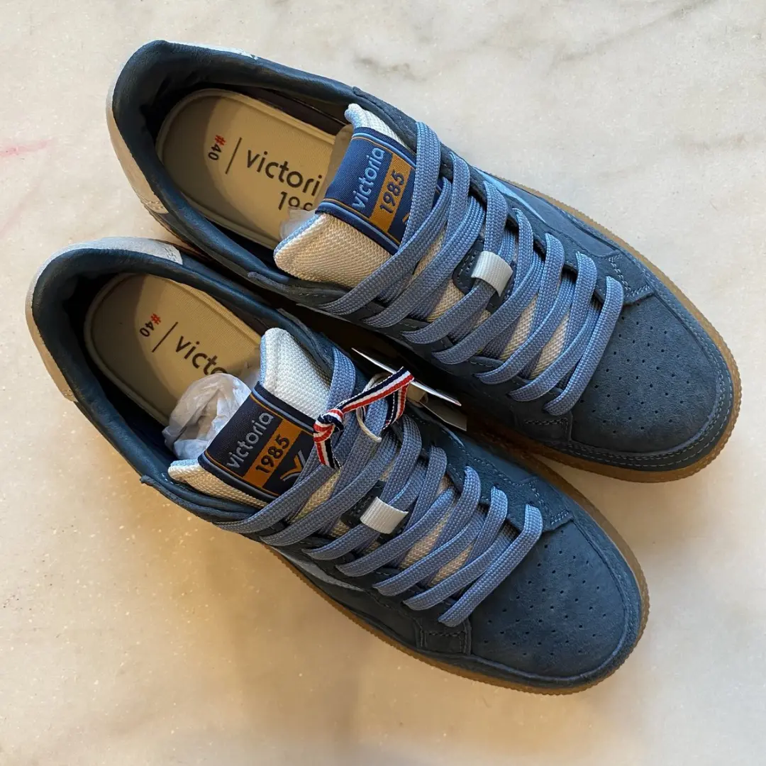 Victoria Smash Suede Herensneaker - Blauw - 42 - afbeelding 5 van 6