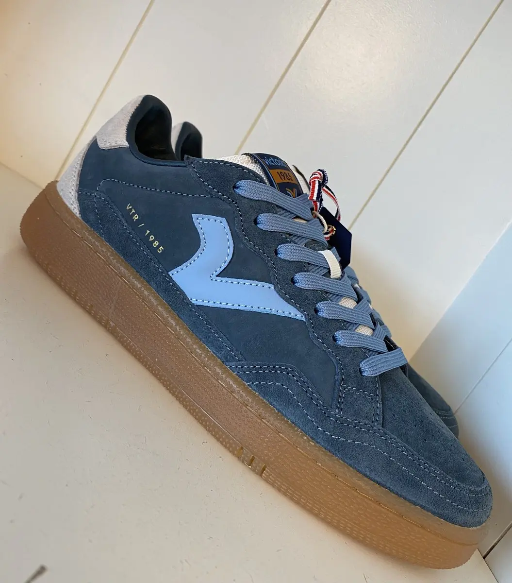 Victoria Smash Suede Herensneaker - Blauw - 42 - afbeelding 4 van 6