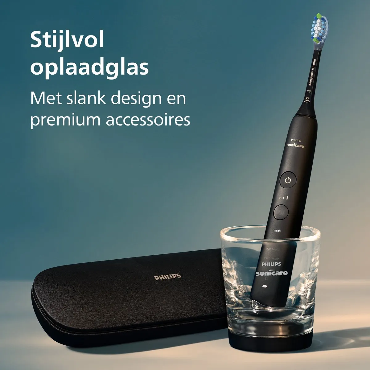 Philips Sonicare DiamondClean 9000 HX9911/09 Elektrische Tandenborstel - Zwart - afbeelding 6 van 6