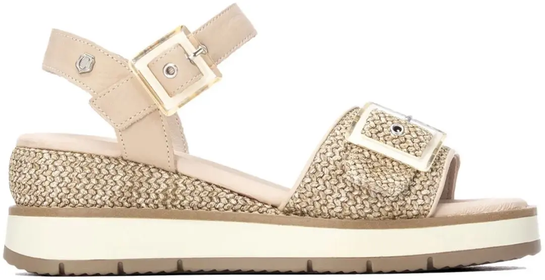 Carmela 163217 Wedgesandalen Beige EU 36 Vrouw