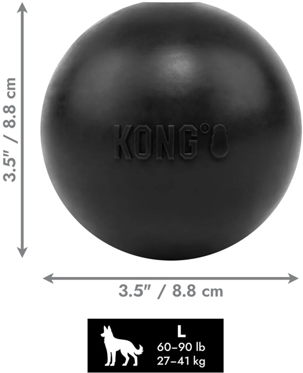 KONG Extreme Ball - Large Zwart