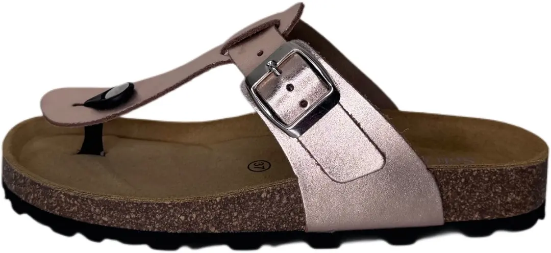 Q Fit Katja gold fantasy teenslipper (Maat