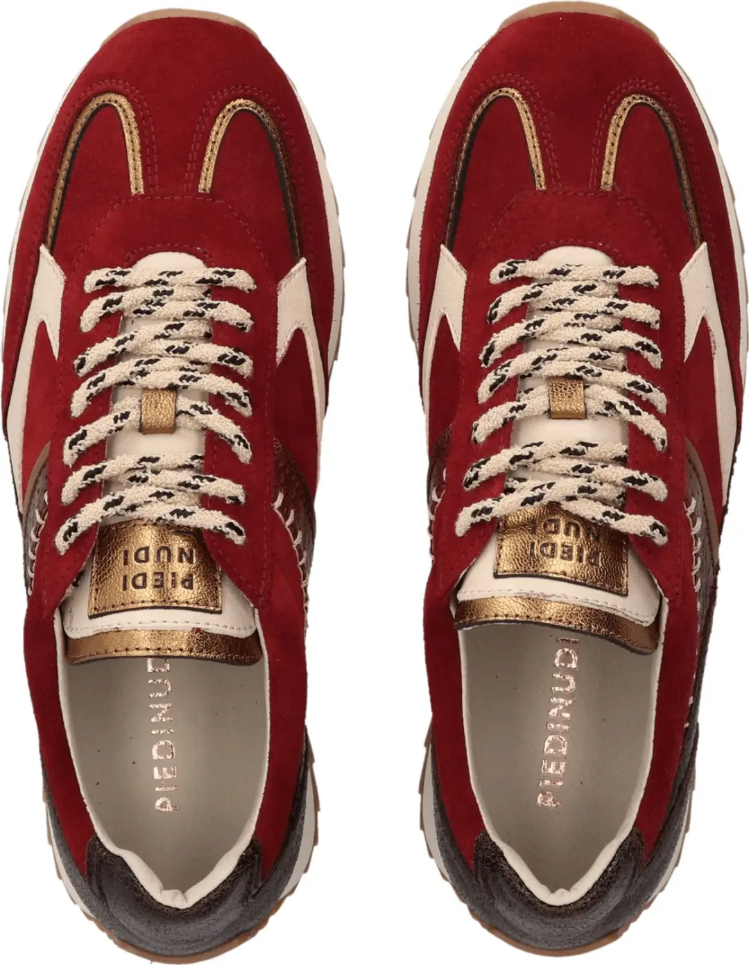Piedi Nudi Harlem Sneakers - Bordeaux Maat 39 - afbeelding 4 van 6