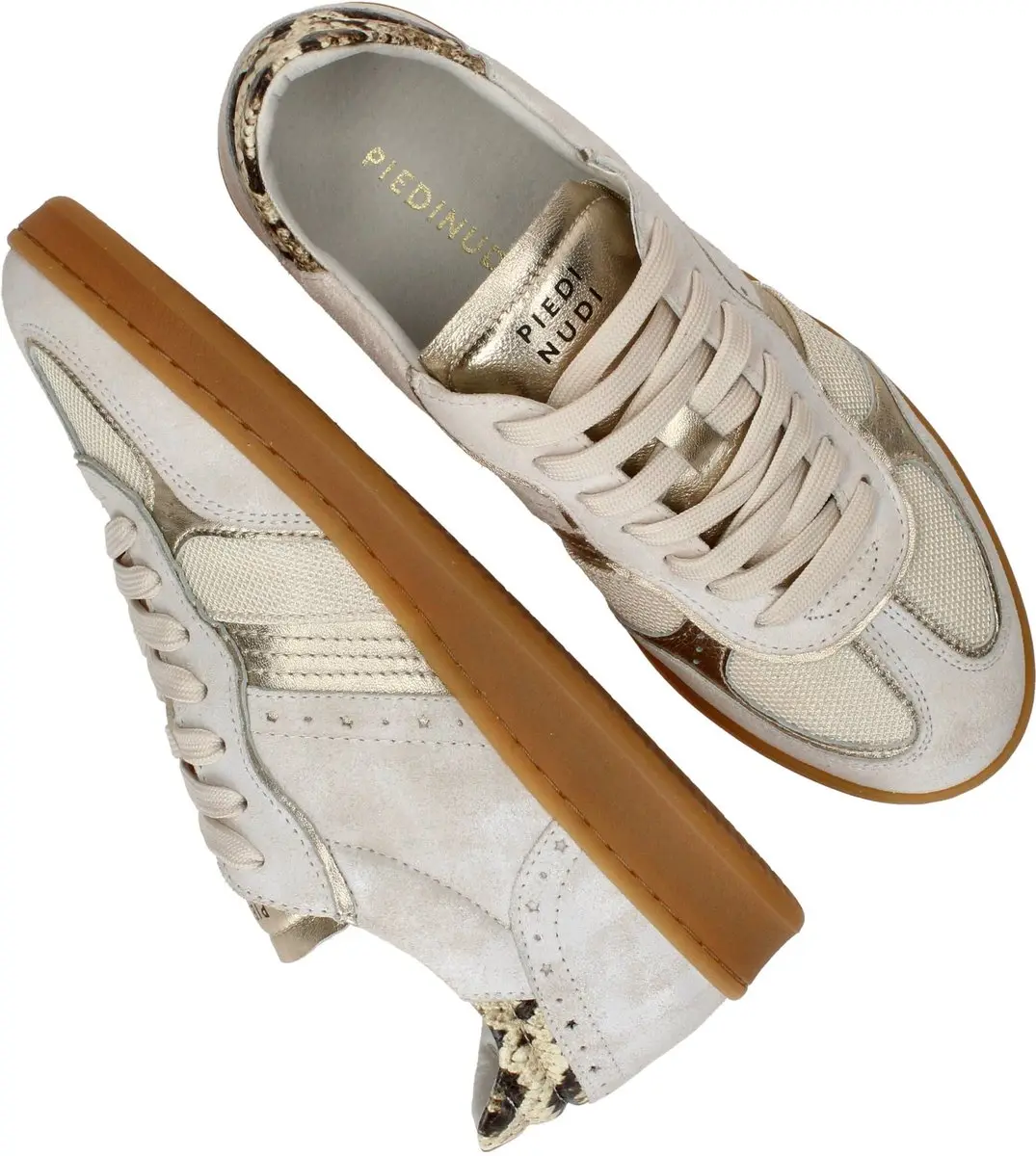Piedi Nudi Imola 06.04 sneakers - Beige - maat 42 - afbeelding 3 van 6