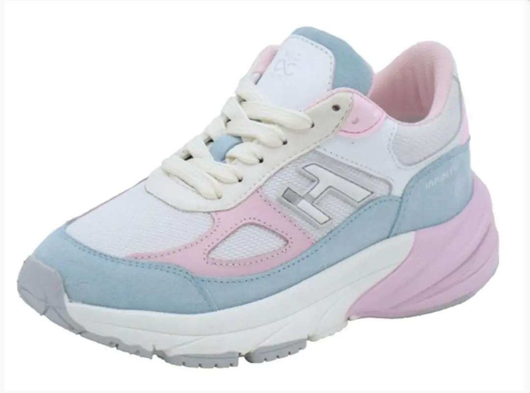 HIP Shoe Style H1667 Sneaker - 38 - Roze/Blauw - afbeelding 3 van 3