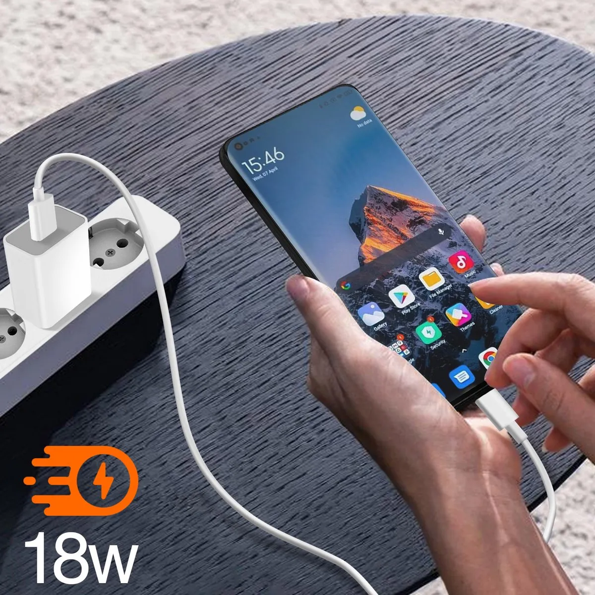 Xiaomi MDY-10-EF USB-C Netlader 18W - Wit