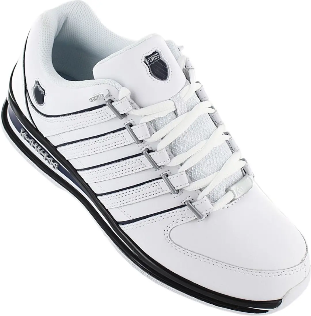 K-Swiss Rinzler Leather Heren Sneakers Wit - afbeelding 5 van 5