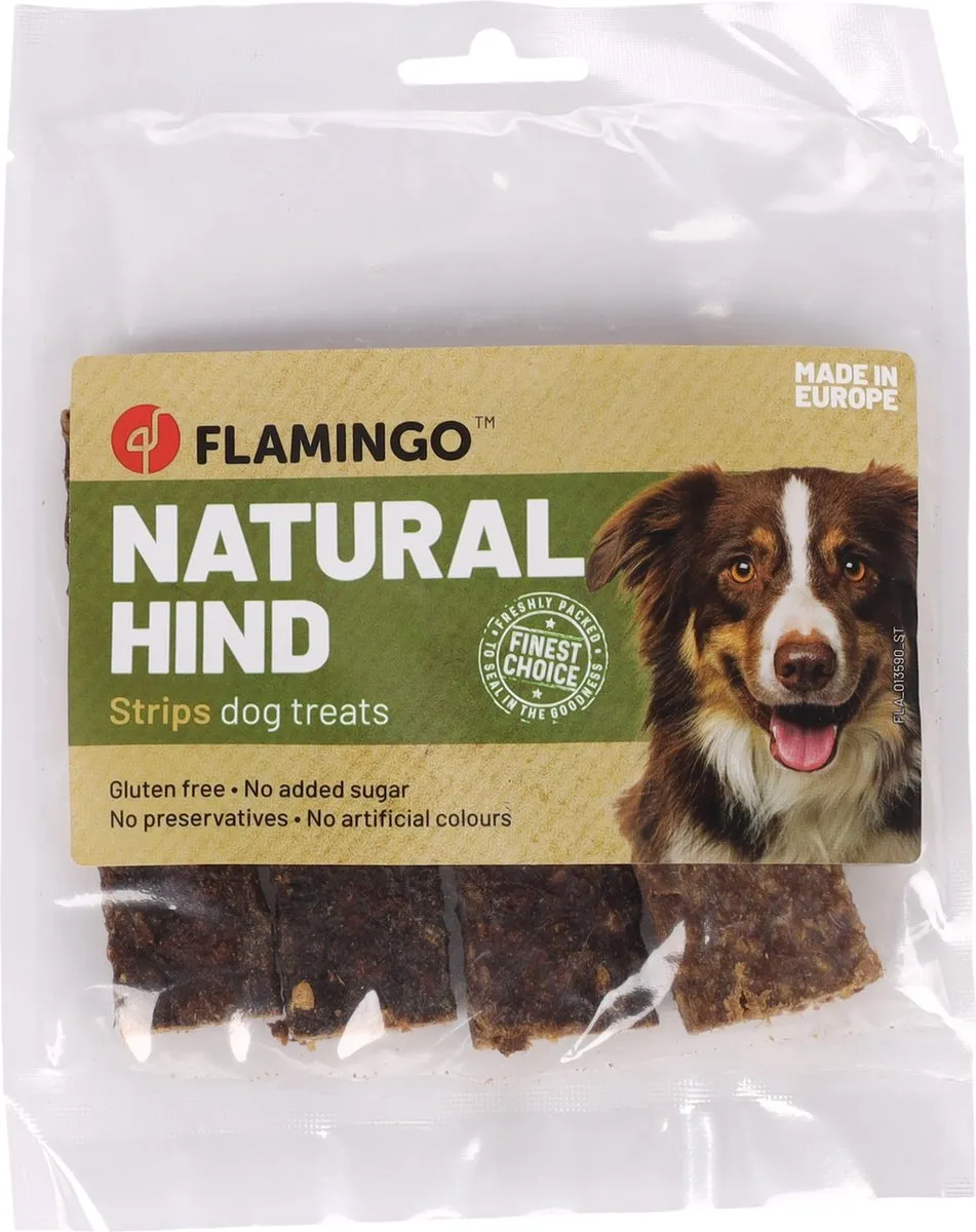 Flamingo Nature Hinde Strips 100g