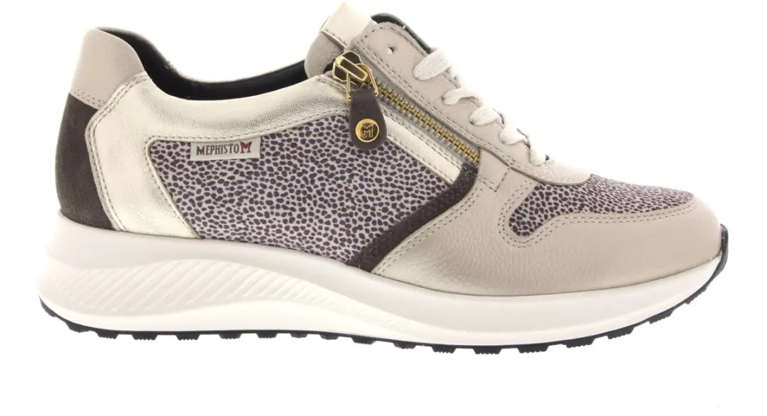 Dames Sneakers Mephisto Kim Light Sand Zand