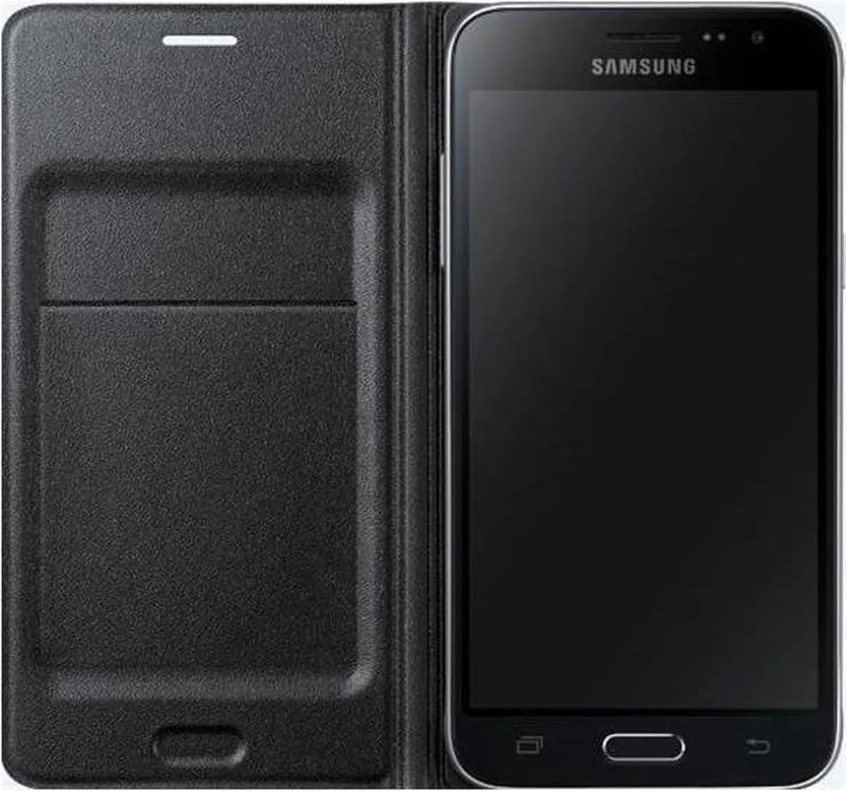 Samsung Flip Wallet Hoes - Zwart - EF-WJ120PBEGWW