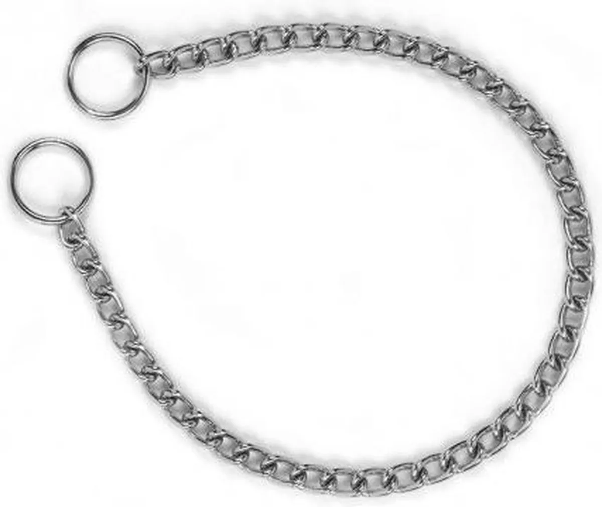 Flamingo Anti-Trek Halsband Bo Zilver M