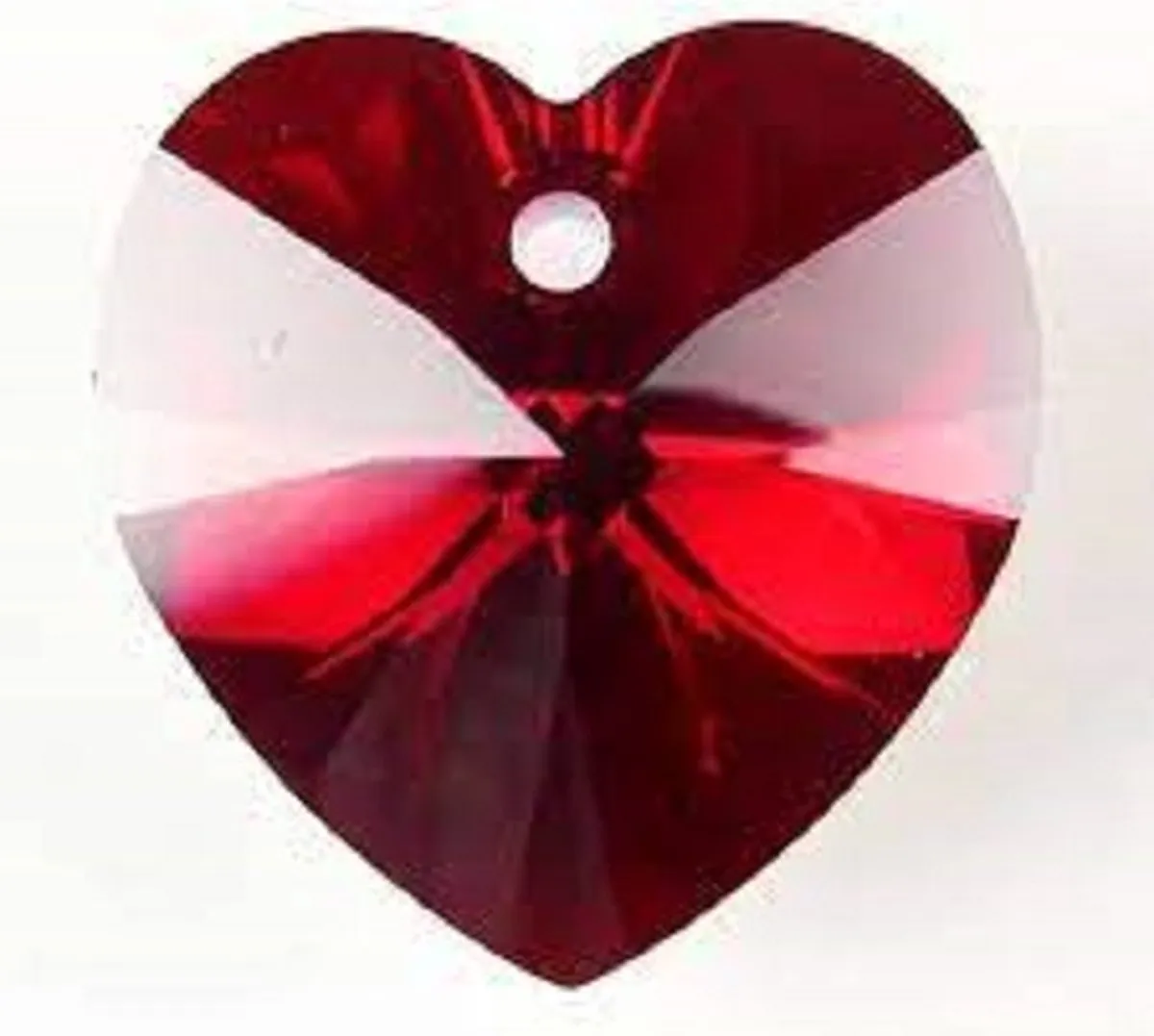 Swarovski Elements Hart 18x18mm Garnet AB