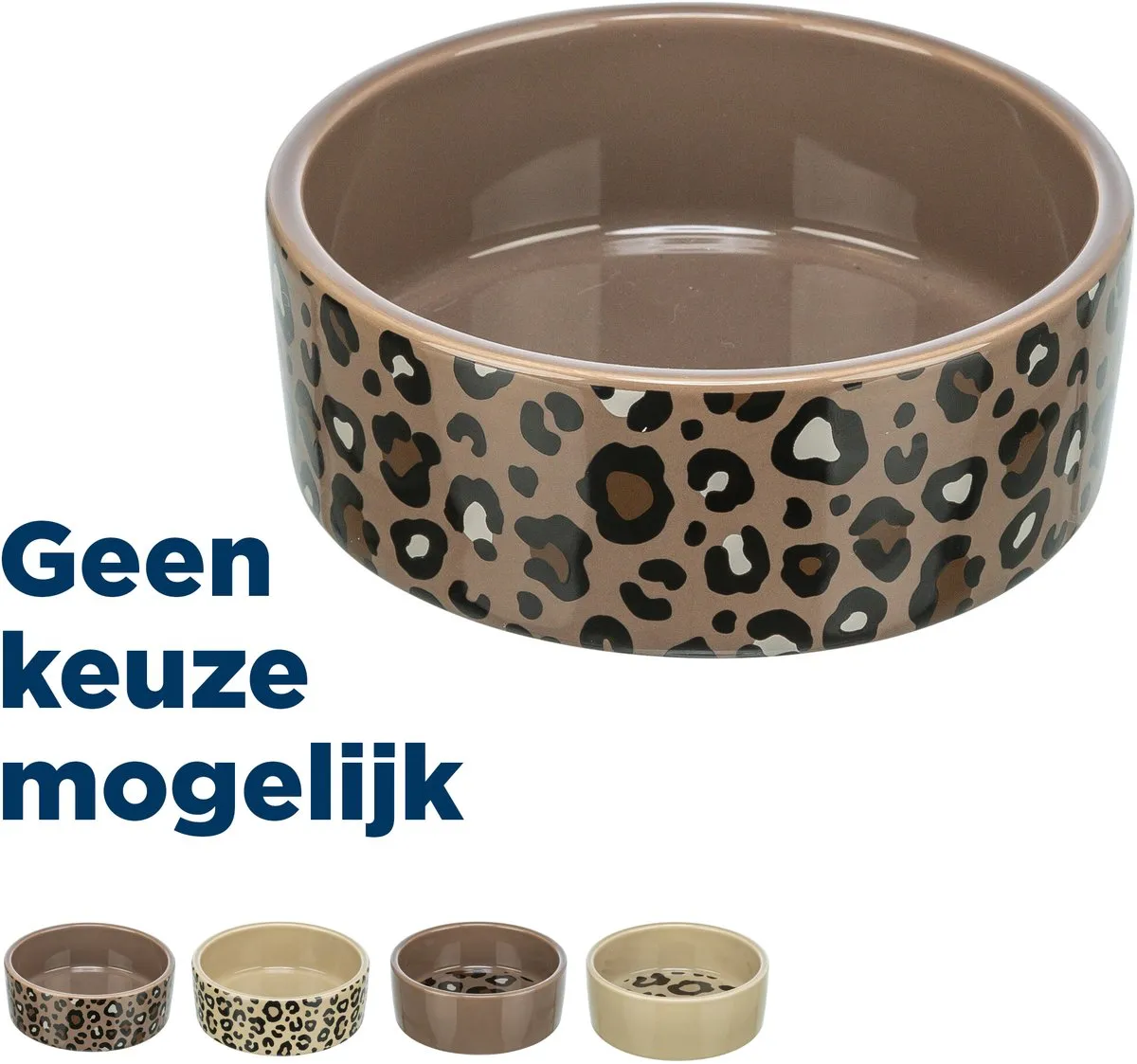 Trixie Leo Keramiek Voerbak/Drinkbak 300ml