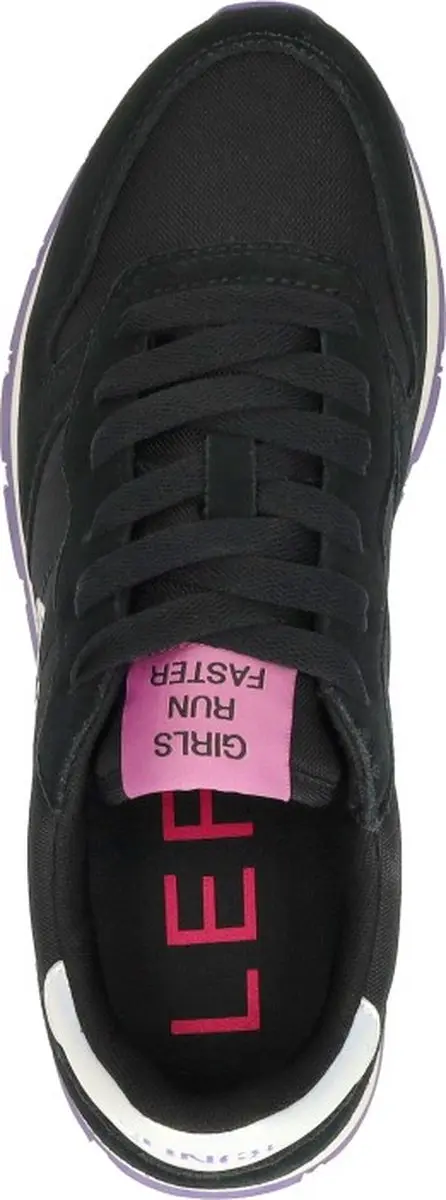 SUN68 Ally Solid Nylon Sneakers Laag - Zwart - afbeelding 5 van 6