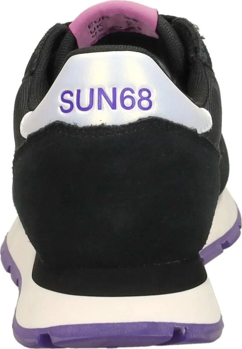 SUN68 Ally Solid Nylon Sneakers Laag - Zwart - afbeelding 6 van 6