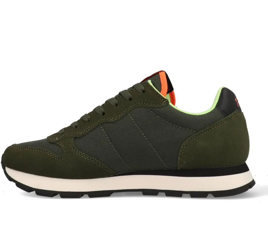 Sun68 Tom Fluo schoenen olijfgroen - afbeelding 4 van 6