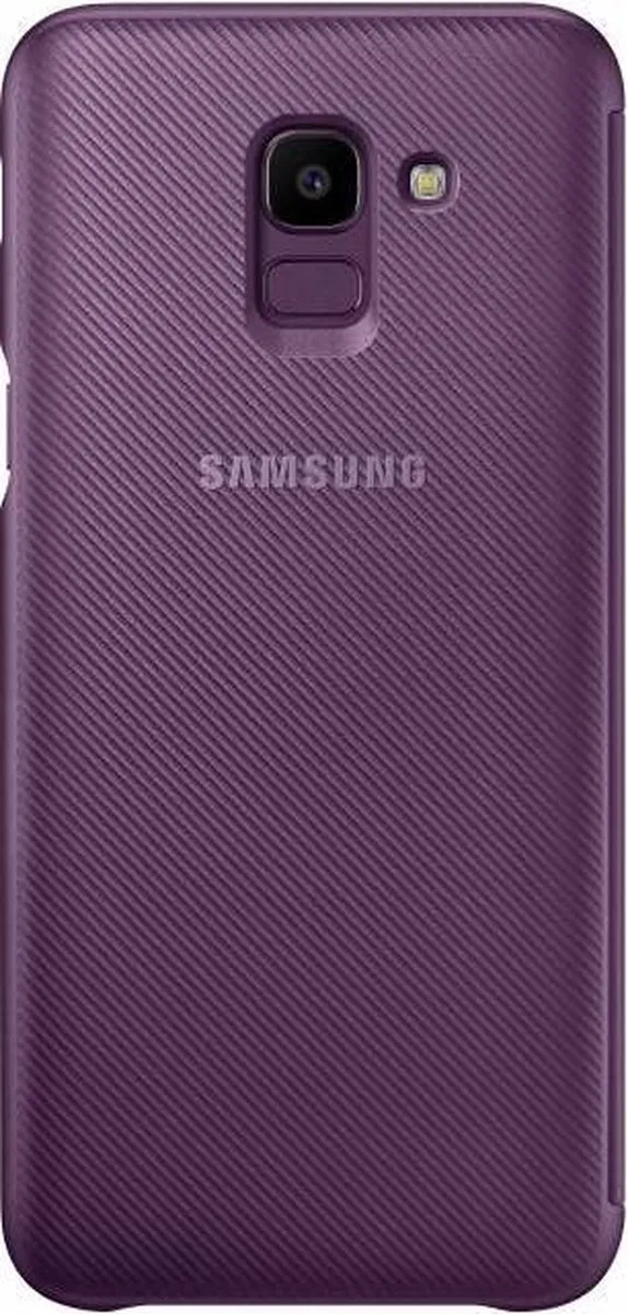 Samsung Flip Wallet J6 - Paars