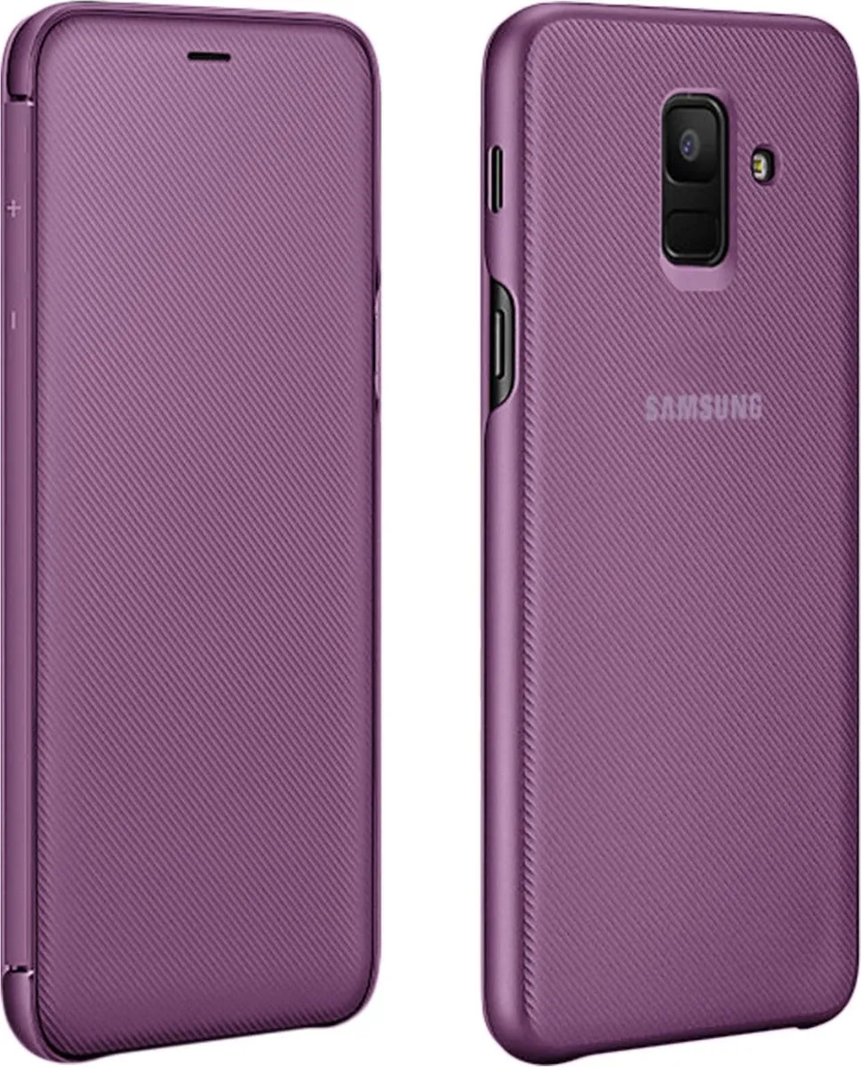 Samsung Flip Wallet J6 - Paars