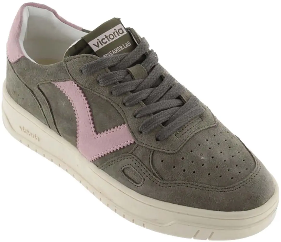Victoria Seúl Serraje Tweekleurige Sneakers - Bruin - afbeelding 6 van 6