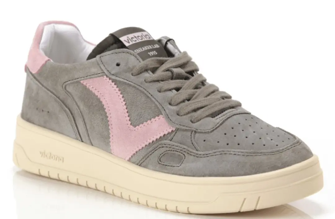 Victoria Seúl Serraje Tweekleurige Sneakers - Bruin - afbeelding 2 van 6