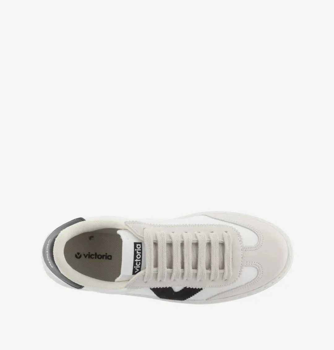 Victoria Barcelona Leren sneakers Zwart - afbeelding 2 van 6
