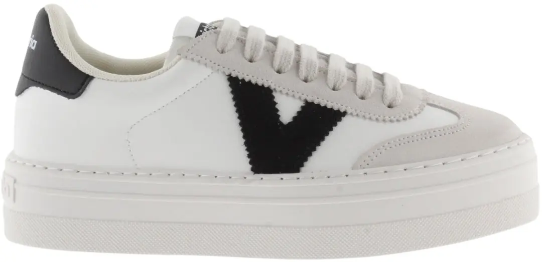 Victoria Barcelona Leren sneakers Zwart