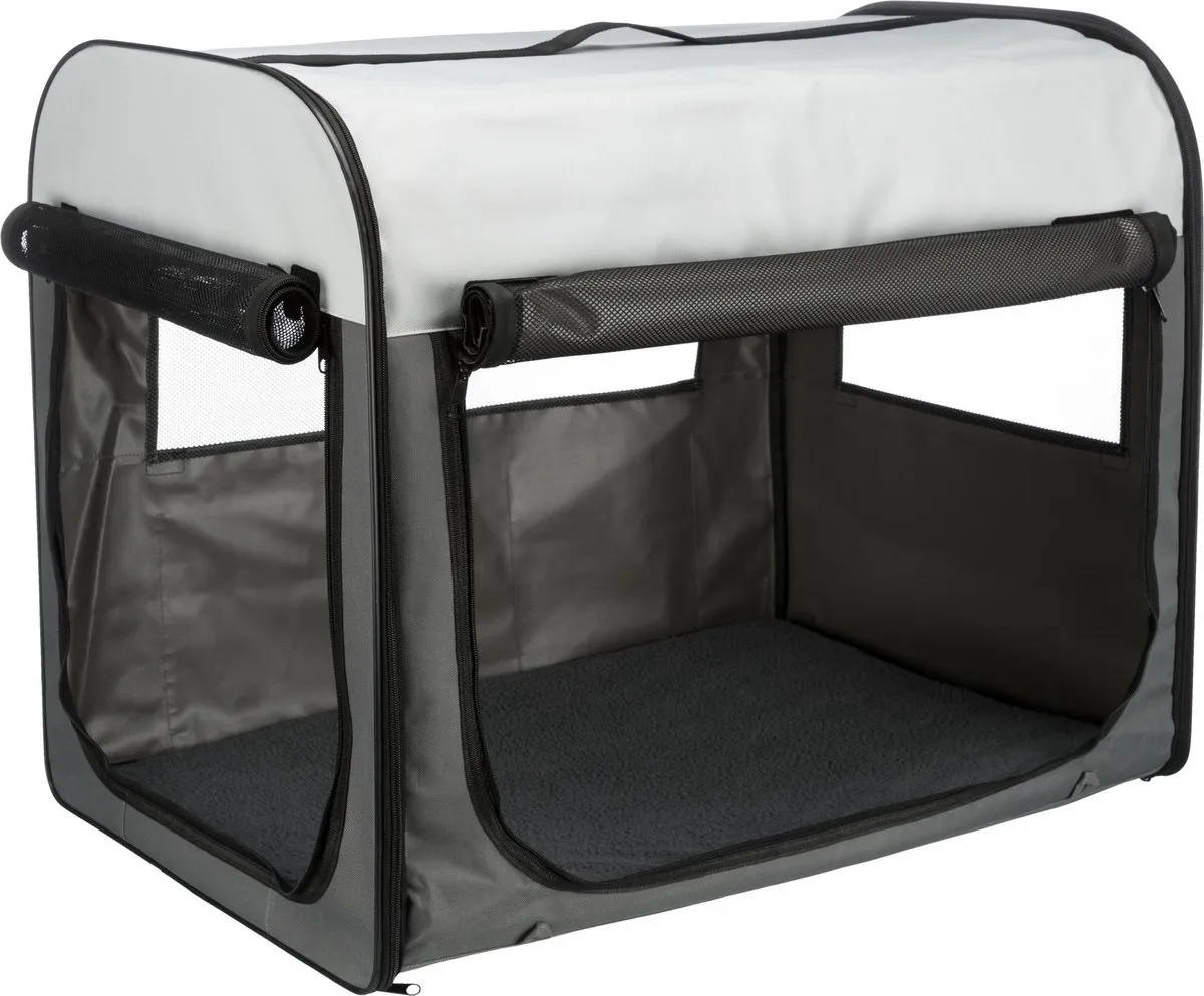 Trixie Reismand Grijs - 80x55x65cm - afbeelding 6 van 6