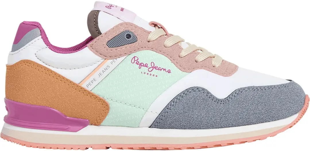 Pepe Jeans London Logo Schoenen Wit EU 35 Meisje