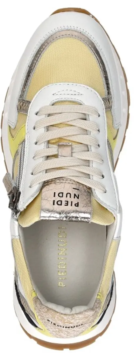 Piedi Nudi Mirren Sneakers Laag - geel - Maat 42 - afbeelding 5 van 6