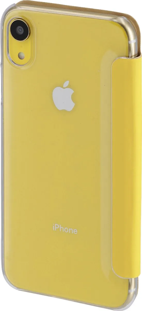 Hama Booklet Case Clear Geel iPhone XR - 1 Stuks - afbeelding 3 van 5
