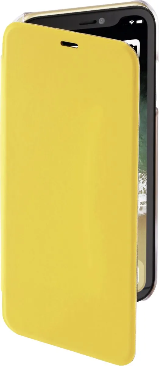 Hama Booklet Case Clear Geel iPhone XR - 1 Stuks - afbeelding 4 van 5