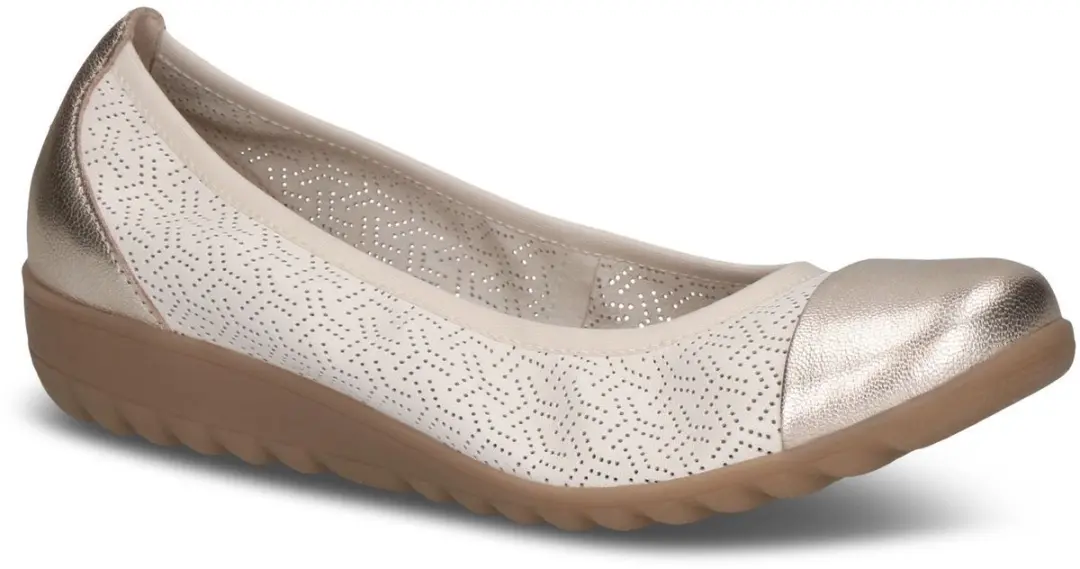 Caprice Dames Ballerina 9-22103-42 658 G-breedte Maat: 37 EU