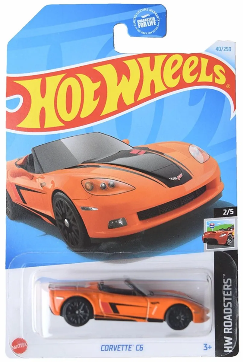 Hot Wheels Corvette C6 Roadsters 2/5 1:64
