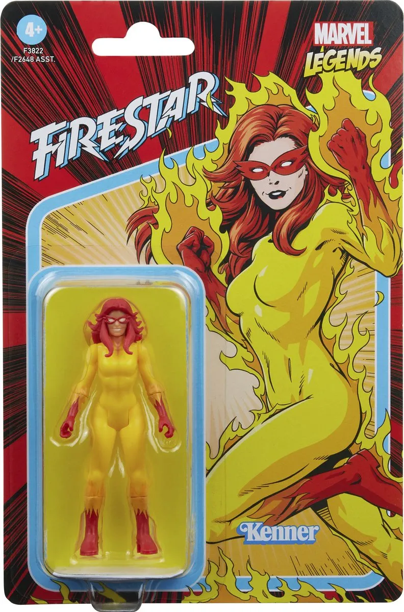 Marvel Legends Firestar F38225X0 Speelfiguur - Multikleur