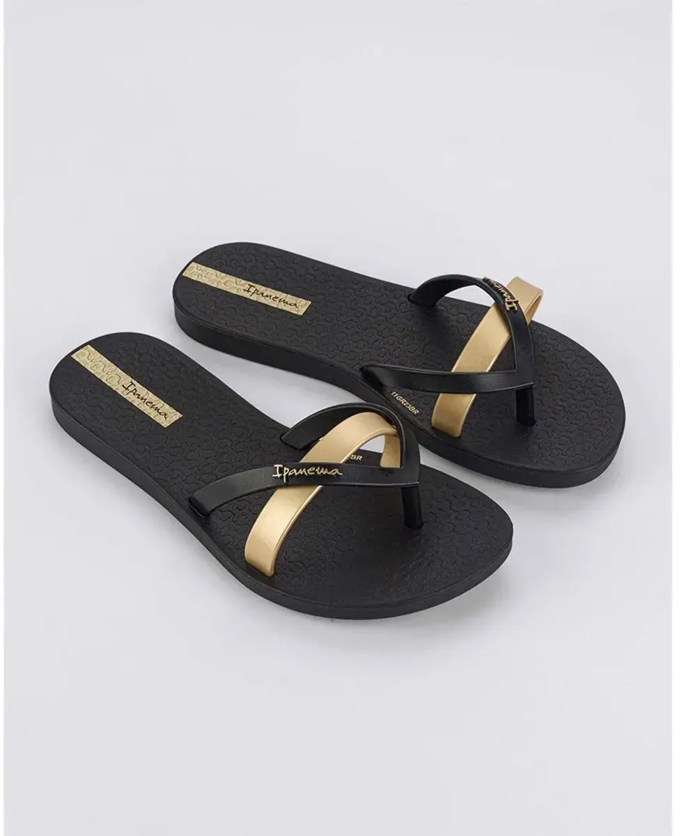 Ipanema Kirei Kids Slippers Dames Junior - Black/Gold - Maat 30 - afbeelding 4 van 6