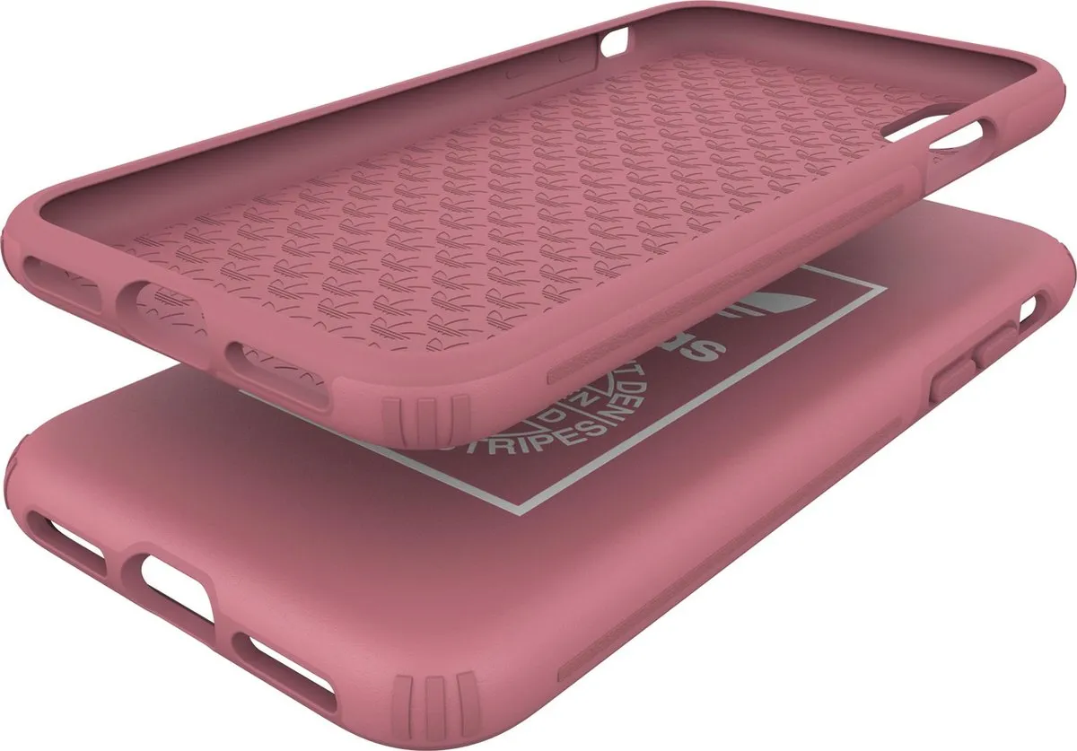 adidas Originals OR Snap Case TPE HARDCOVER iPhone X/Xs - Roze