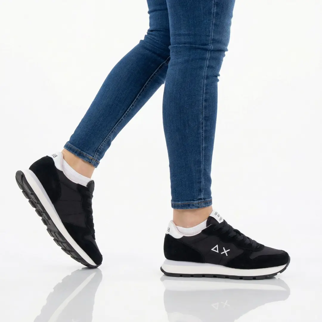 Sun68 Ally Solid Dames Sneakers Zwart Z36201-11 - afbeelding 3 van 6