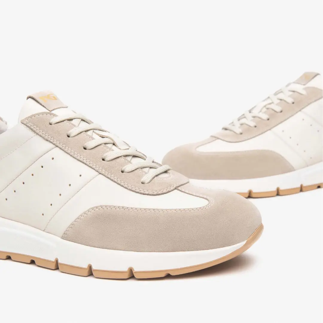 Nerogiardini Sneaker Velour Sparta Osso Pu.Bidens.Poggio B16